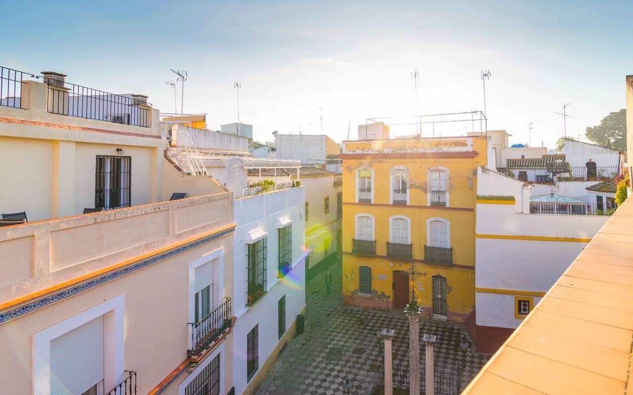 Hotel Patio De Las Cruces Sevilla Kültér fotó